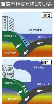 海溝型地震が起こるしくみ