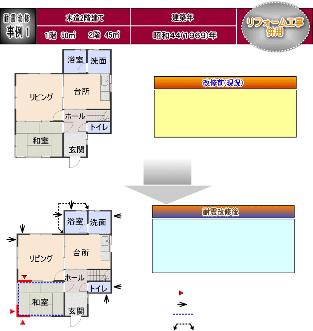 耐震改修事例1